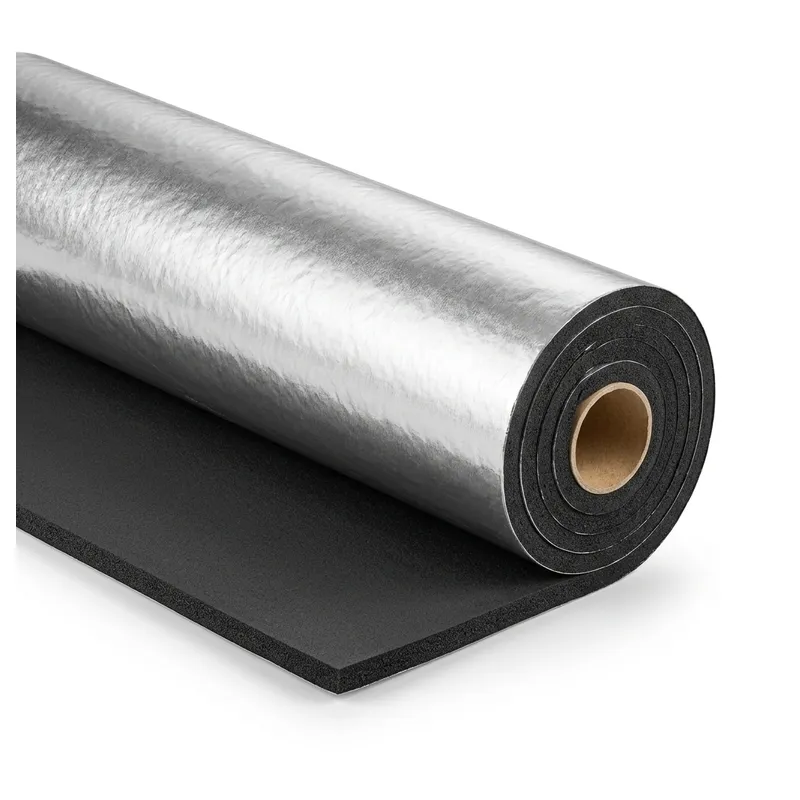 Рулон Aeroflex EPDM с алюм. фольгой самоклеящийся