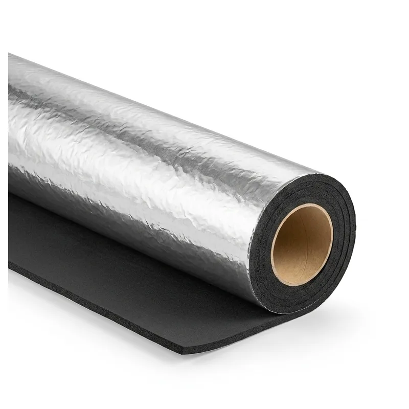 Рулон Aeroflex EPDM с фольгой самоклеящийся