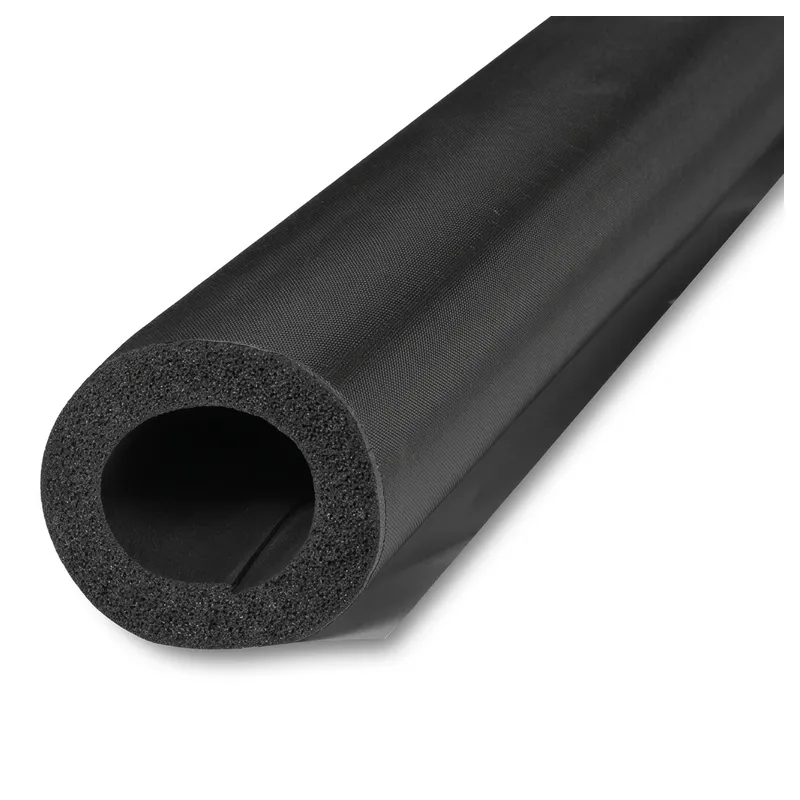 Экологичные каучуковые трубки с покрытием угольной стеклотканью K-Flex Eco IC CLAD BK