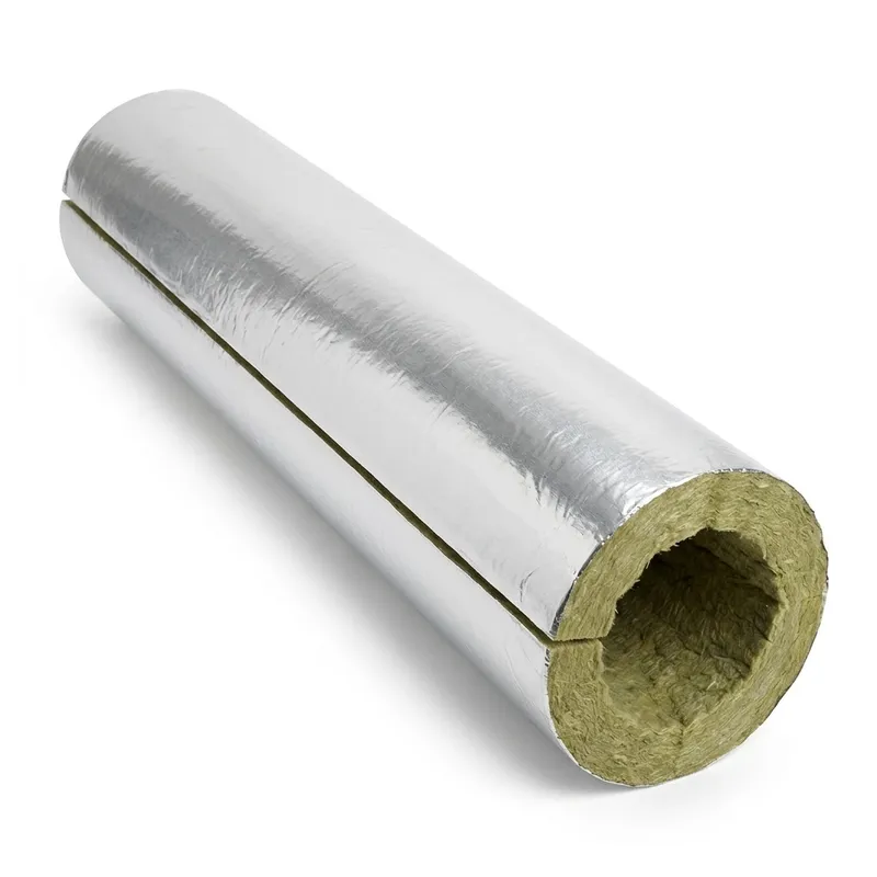 Фольгированные базальтовые цилиндры Rockwool 100 Кф