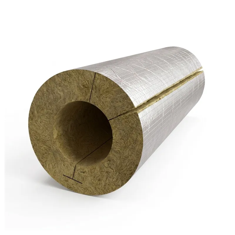 Фольгированные базальтовые цилиндры Rockwool 80 Кф