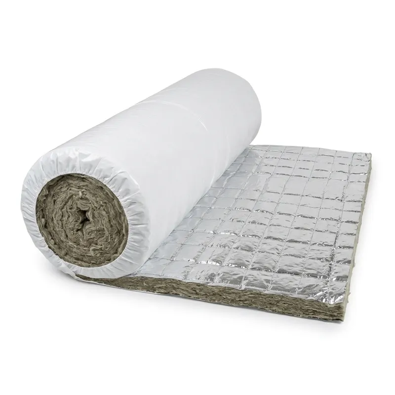 Фольгированный минераловатный прошивной мат Baswool МП(Ф)-125