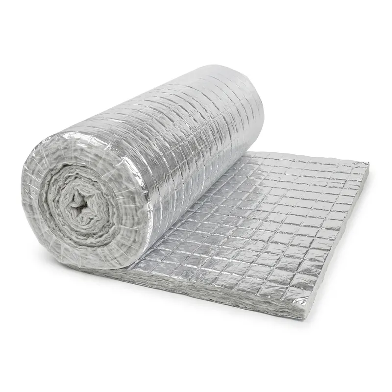Фольгированный минераловатный прошивной мат Baswool МП(Ф)-60