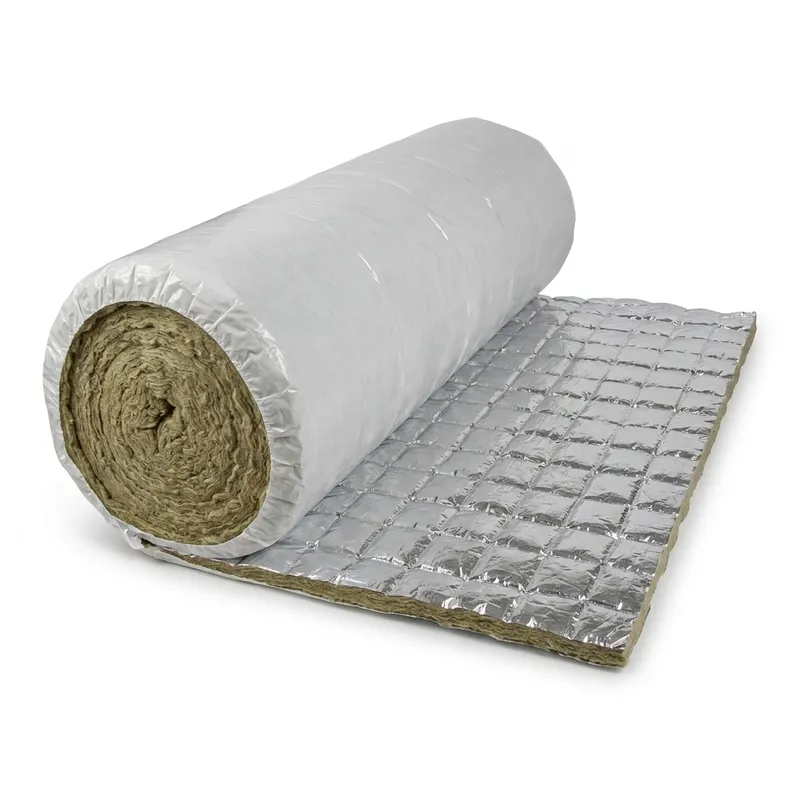 Фольгированный минераловатный прошивной мат Baswool МП(Ф)-80