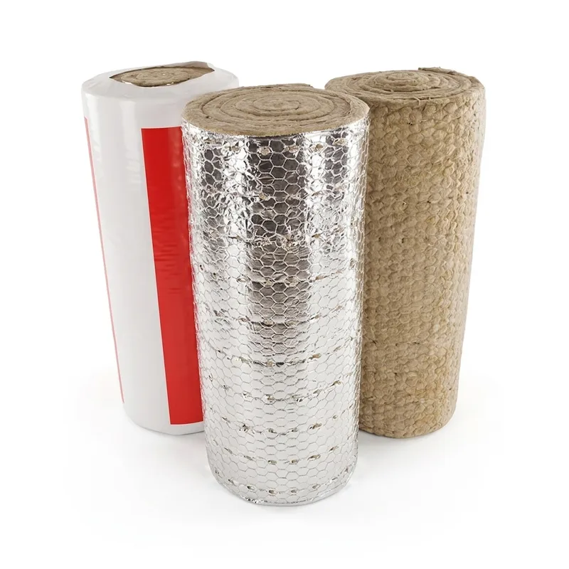 Фольгированный прошивной базальтовый мат Rockwool ALU1 Wired Mat 105
