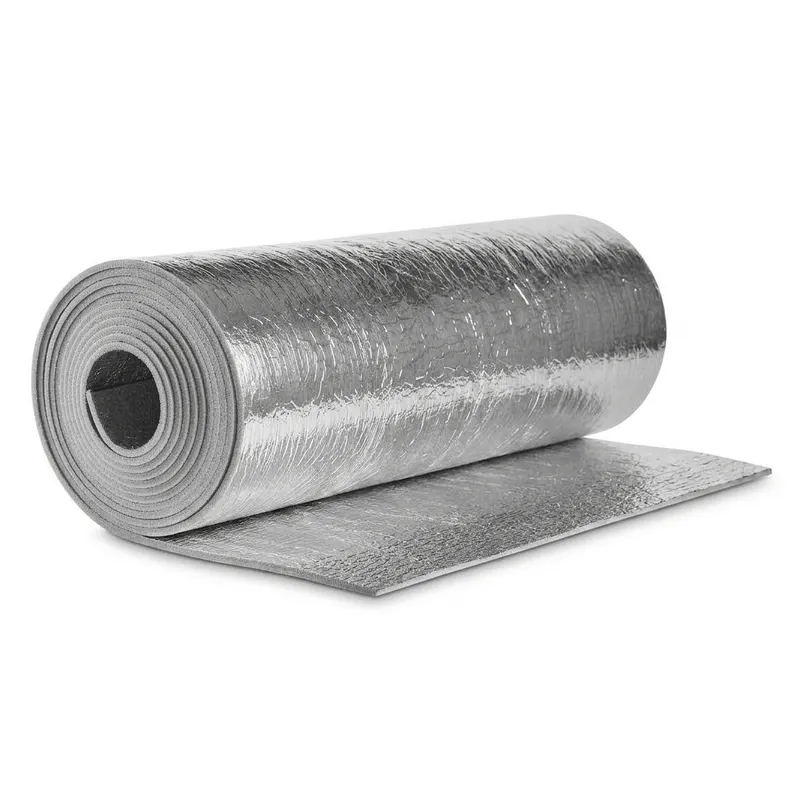 K-Flex PE AD METAL рулон фольгированный самоклеящийся из вспененного полиэтилена