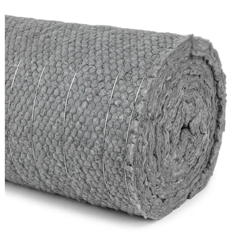 Минераловатный прошивной мат на металлической сетке Baswool МП(МС)-60