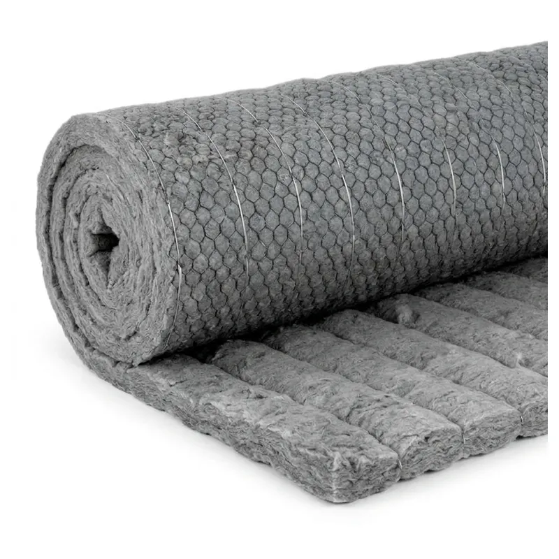 Минераловатный прошивной мат на металлической сетке Baswool МП(МС)-80