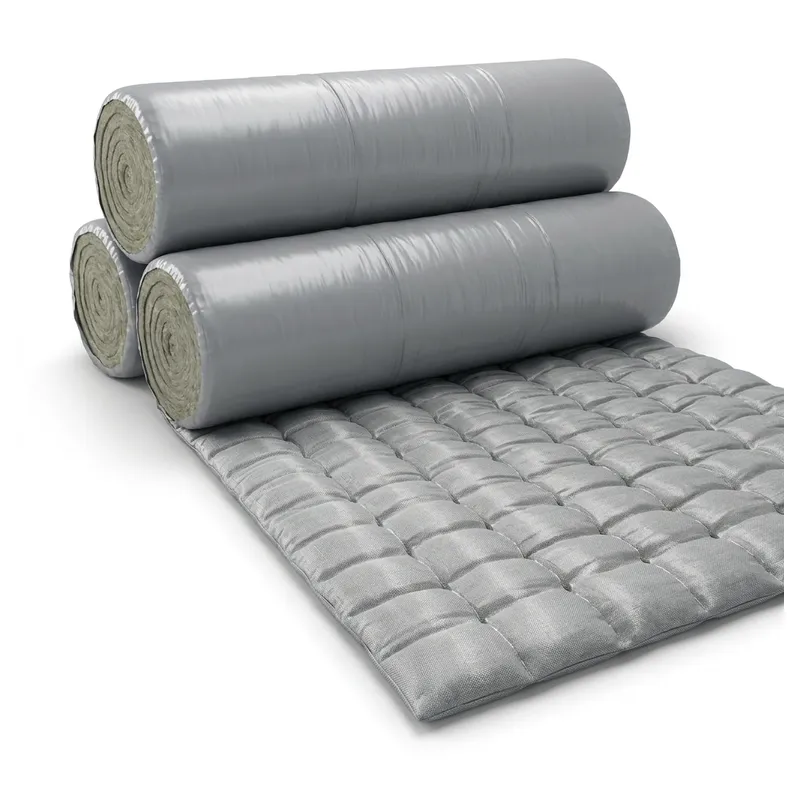 Минераловатный прошивной мат в обкладке стеклотканью Baswool МП(СТ)-80