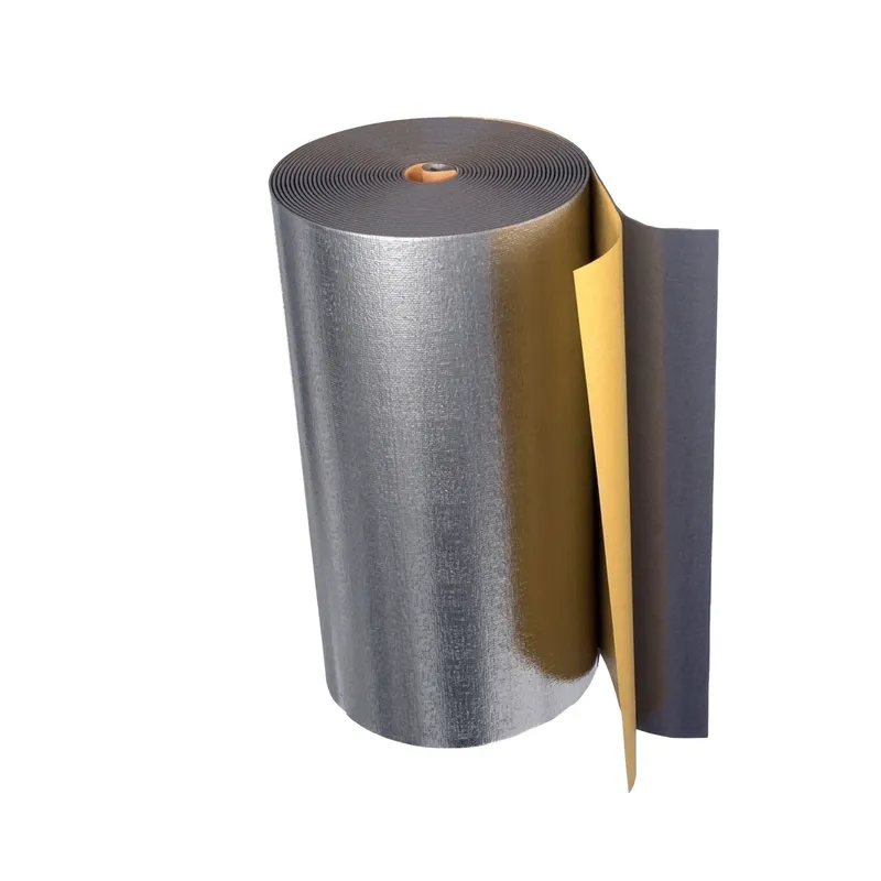 Рулон Energoflex Black Star Duct Al из вспененного полиэтилена самоклеящийся фольгированный